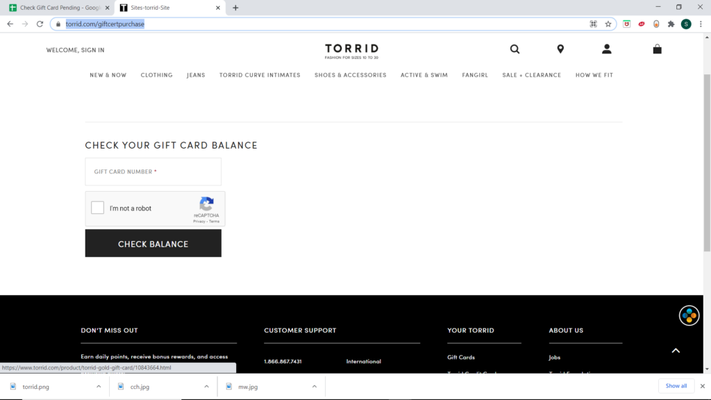 Torrid Gift Card Balance - Check Gift Card Balance Online