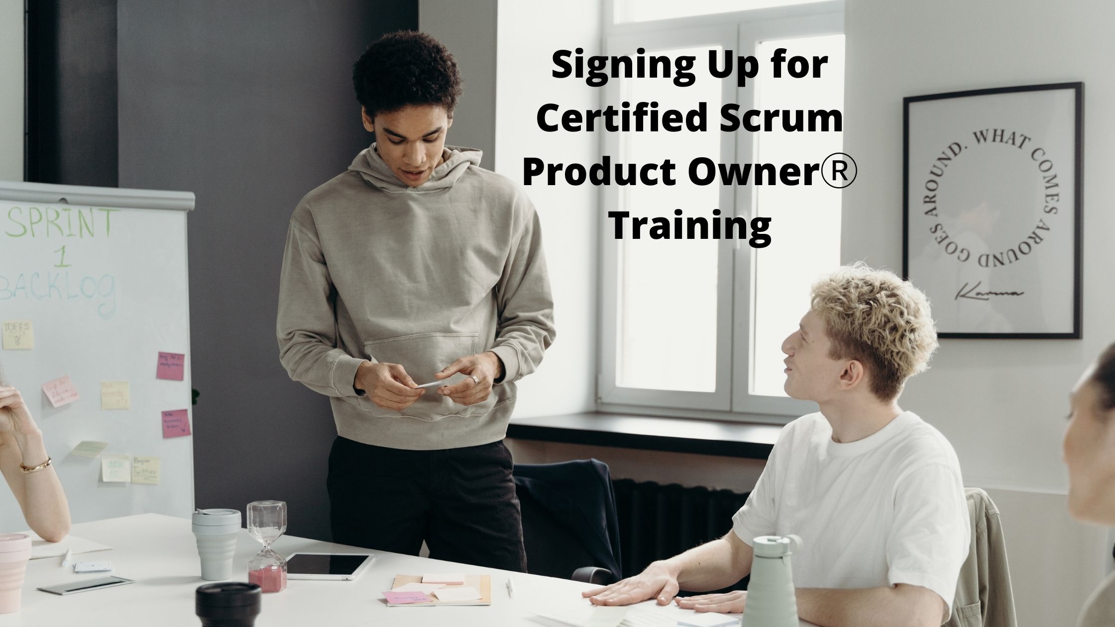 Signing Up for Certified Scrum Product OwnerⓇ Training